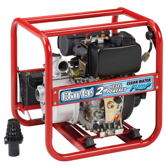 Clarke WPD50 2" Diesel Powered Water Pump