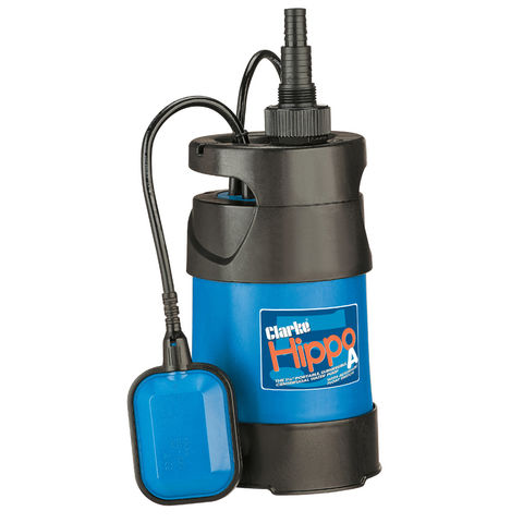 Clarke HIPPO 5A 1¼" 750W 208Lpm 8.5m Head Submersible Pump With Float Switch