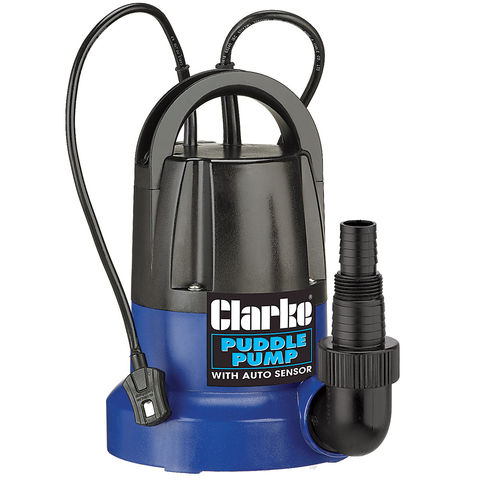 Clarke PSP105 1½" 250W 100Lpm 6m Head Puddle Pump With Auto Sensor (230V)