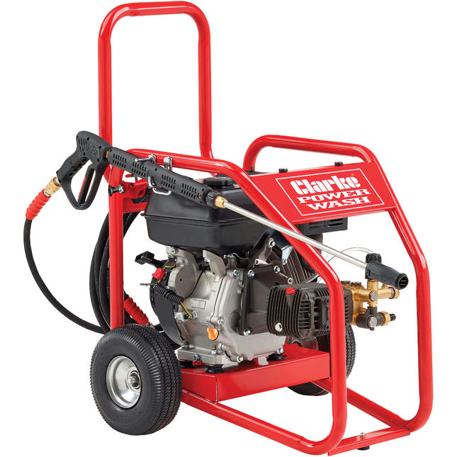 Clarke PLS220 9HP Petrol Driven Power Washer 240 bar (3480psi)