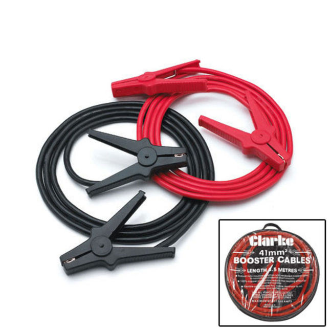 Clarke CJL41D 350Amp Professional Jump Leads