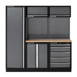 Clarke COMBGSM02 Wooden Top 11 Piece Modular Storage System Package