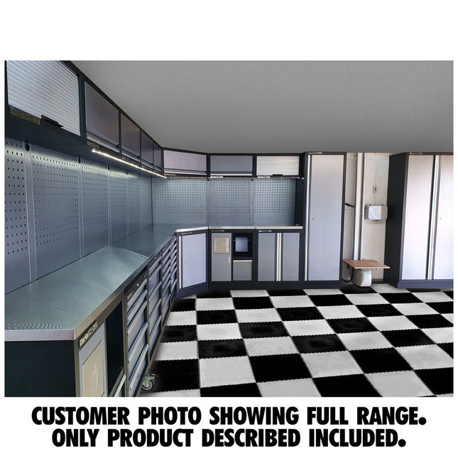 Clarke COMBGSM03 Modular Storage System 16 Piece Package Stainless