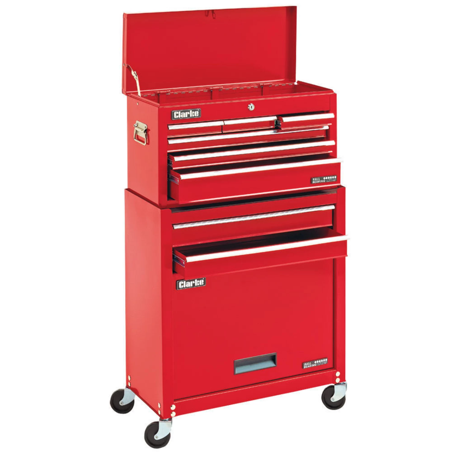 Clarke CTC800C Mechanics' 8 Drawer Steel Combination Tool Chest