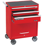 Clarke CBB213C Heavy Duty Plus 3 Drawer Tool Cabinet (Red)