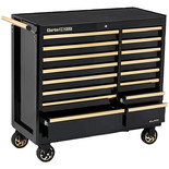 Clarke CBB226BGC HD Plus 16 Drawer Tool Cabinet (Black & Gold)