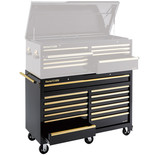 Clarke CBB230BGC Extra Large HD Plus 13 Drawer Tool Cabinet (Black & Gold)