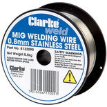 Clarke MIG Stainless Steel Welding Wire 0.8mm - 0.5kg