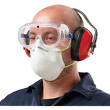 Clarke SPK1 Safety Pack (Clear Goggles, Ear Defenders & Mask)