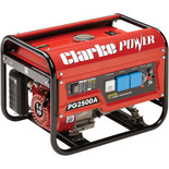 Clarke PG2500A EURO5 2.2kVA 230V Frame Petrol Generator