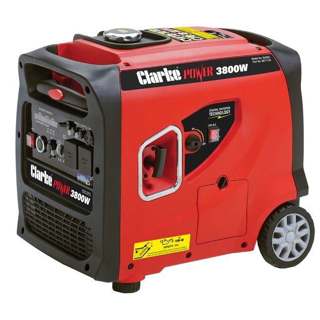 Clarke IG4000 3.8kW Petrol Inverter Generator