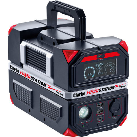 Clarke PPS600 600W 315Wh Portable PowerStation 